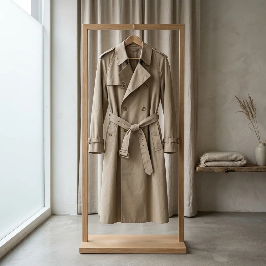 Stone belted trench